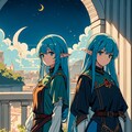 (2023/06/10 PM)双星のエルフ、アネ&リルシス 3枚目