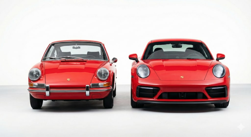 最古と最新のポルシェ911