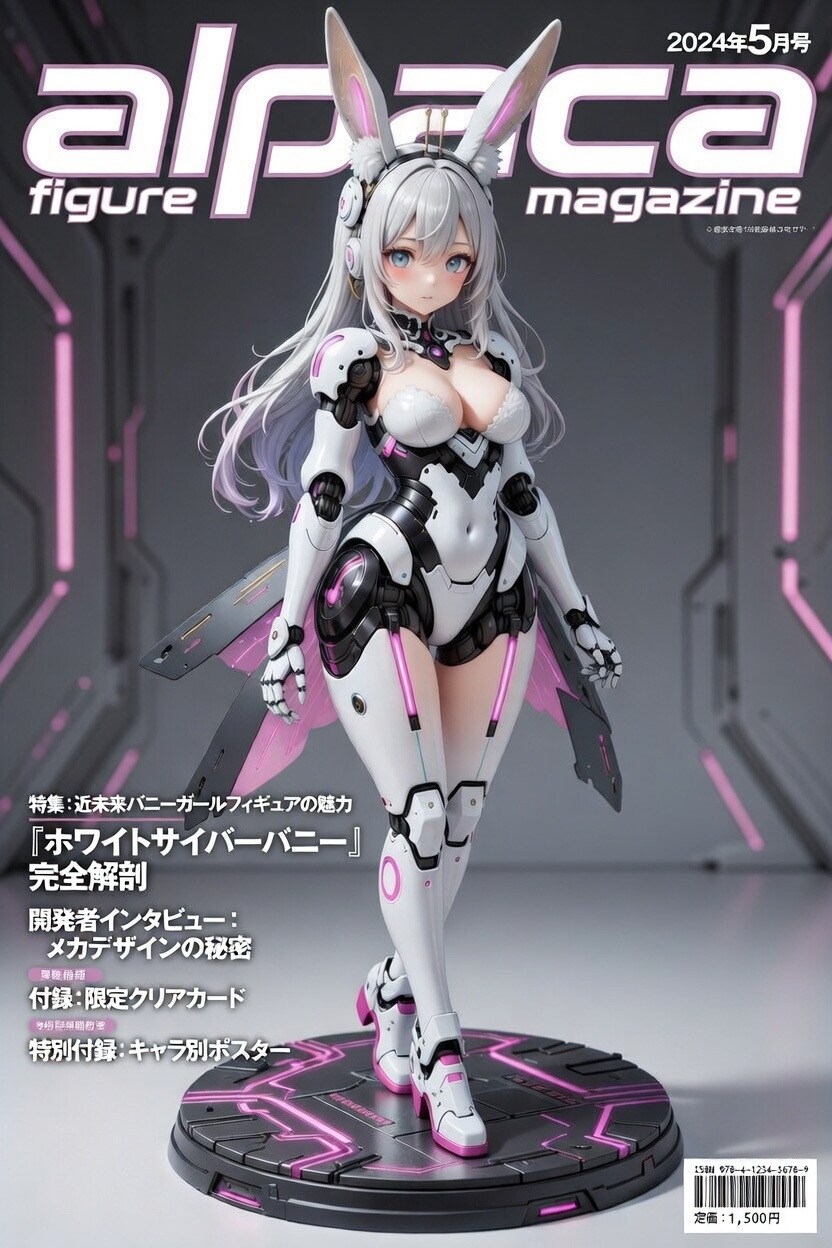 フィギュア雑誌×アンドロイドバニー