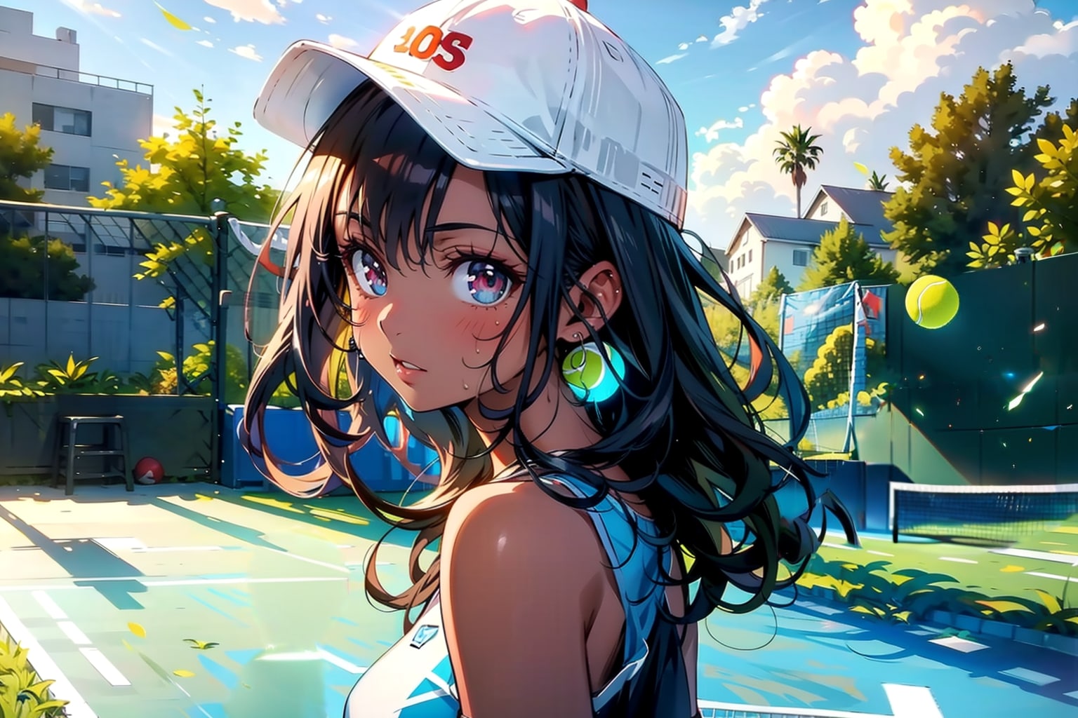 テニスするよー | の人気AIイラスト・グラビア