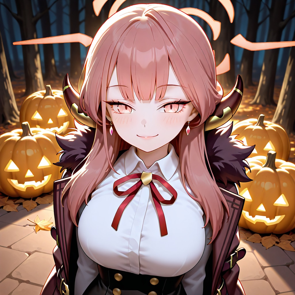 ハロウィンのアルちゃん | の人気AIイラスト・グラビア