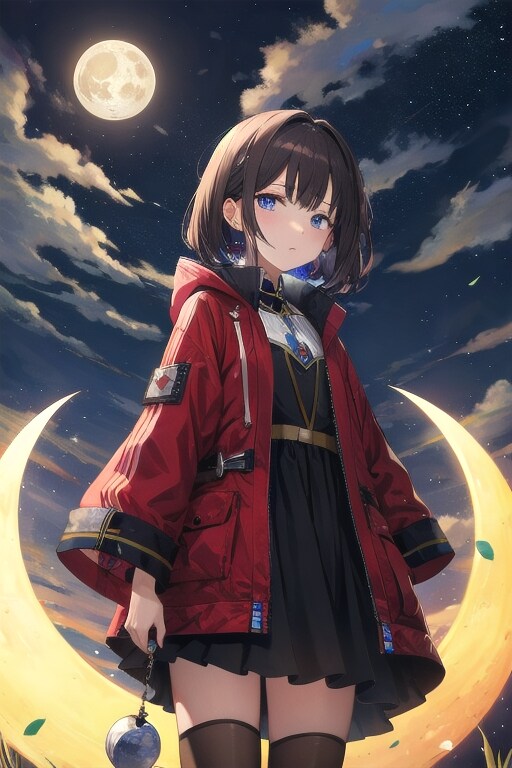 裏切りの月に抱かれて | の人気AIイラスト・グラビア