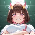 【うちの子】白衣の鬼 お菓子を見つける 7枚目