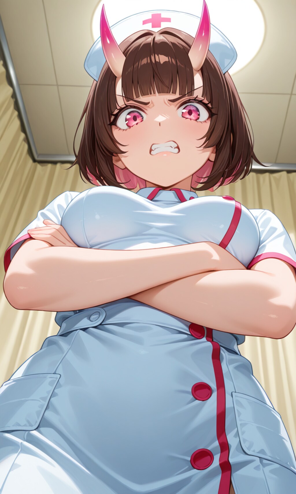 【うちの子】白衣の鬼 お菓子を見つける