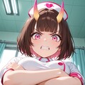 【うちの子】白衣の鬼 お菓子を見つける 4枚目