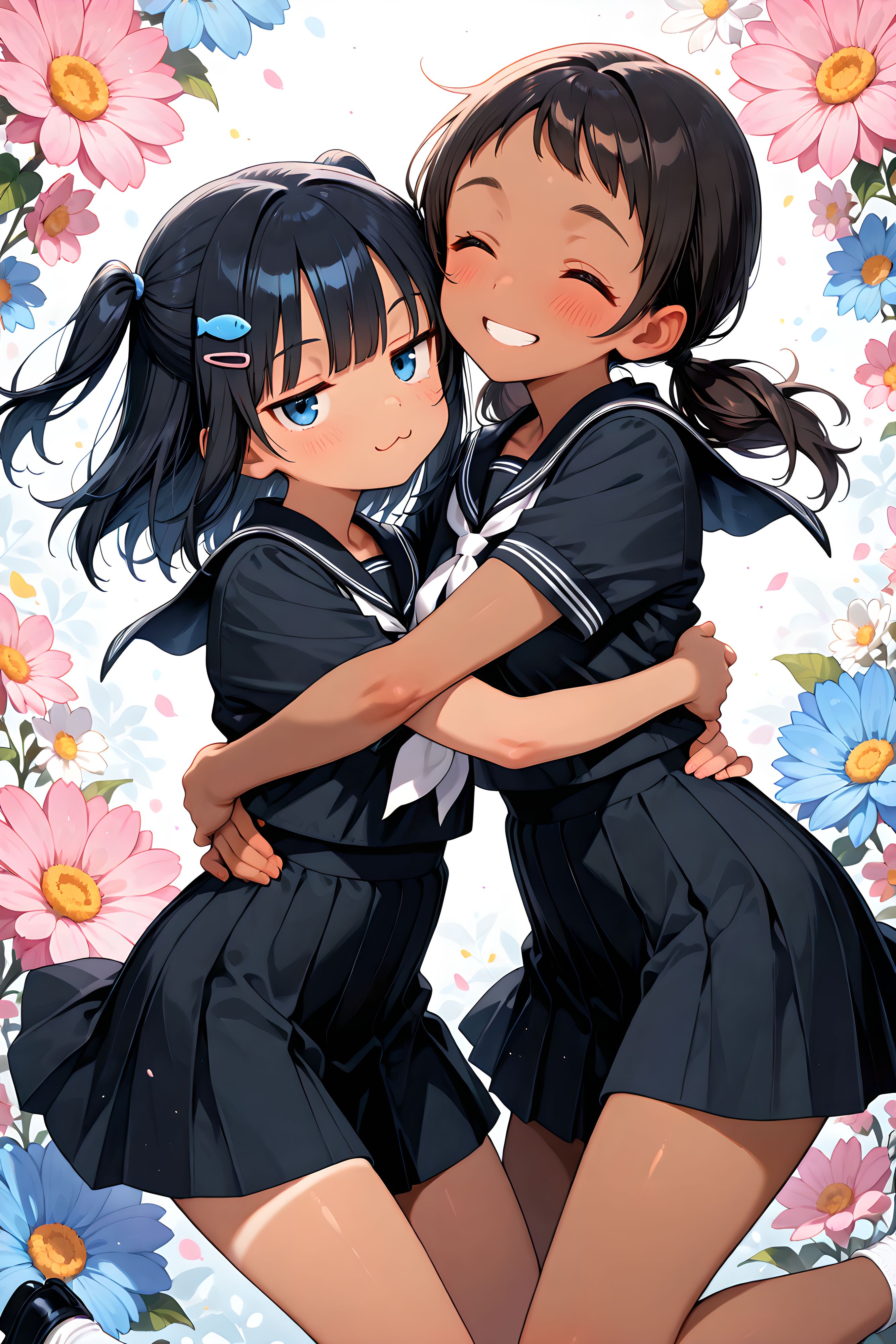 ナカヨシッ！！✨(⩌⩊⩌)
