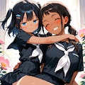 ナカヨシッ！！✨(⩌⩊⩌) 2枚目
