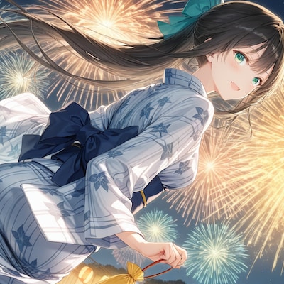 No.387 ゆかたの日(QILIN) | の人気AIイラスト・グラビア