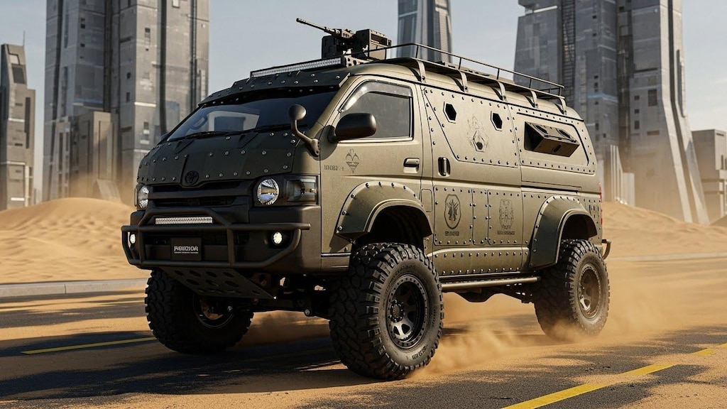 ハイエース軍用車