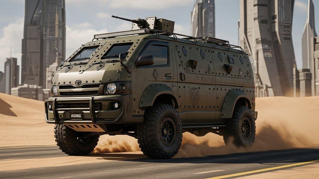 ハイエース軍用車