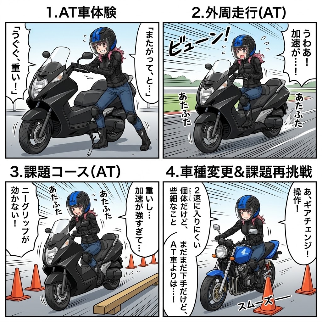 Sumiちゃん普通二輪免許への道⑤ | の人気AIイラスト・グラビア
