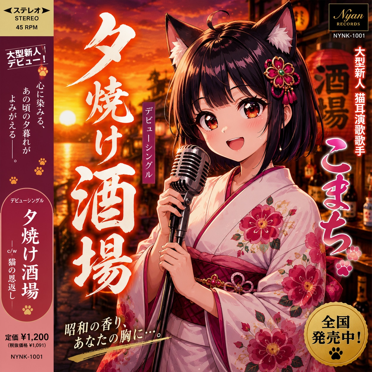 猫耳演歌歌手デビュー