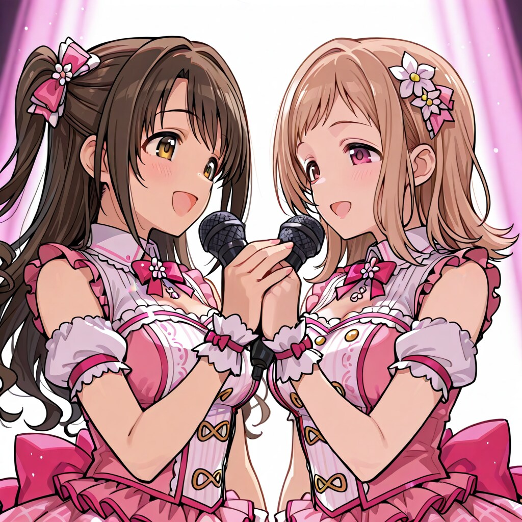 島村卯月＆櫻木真乃のライブ