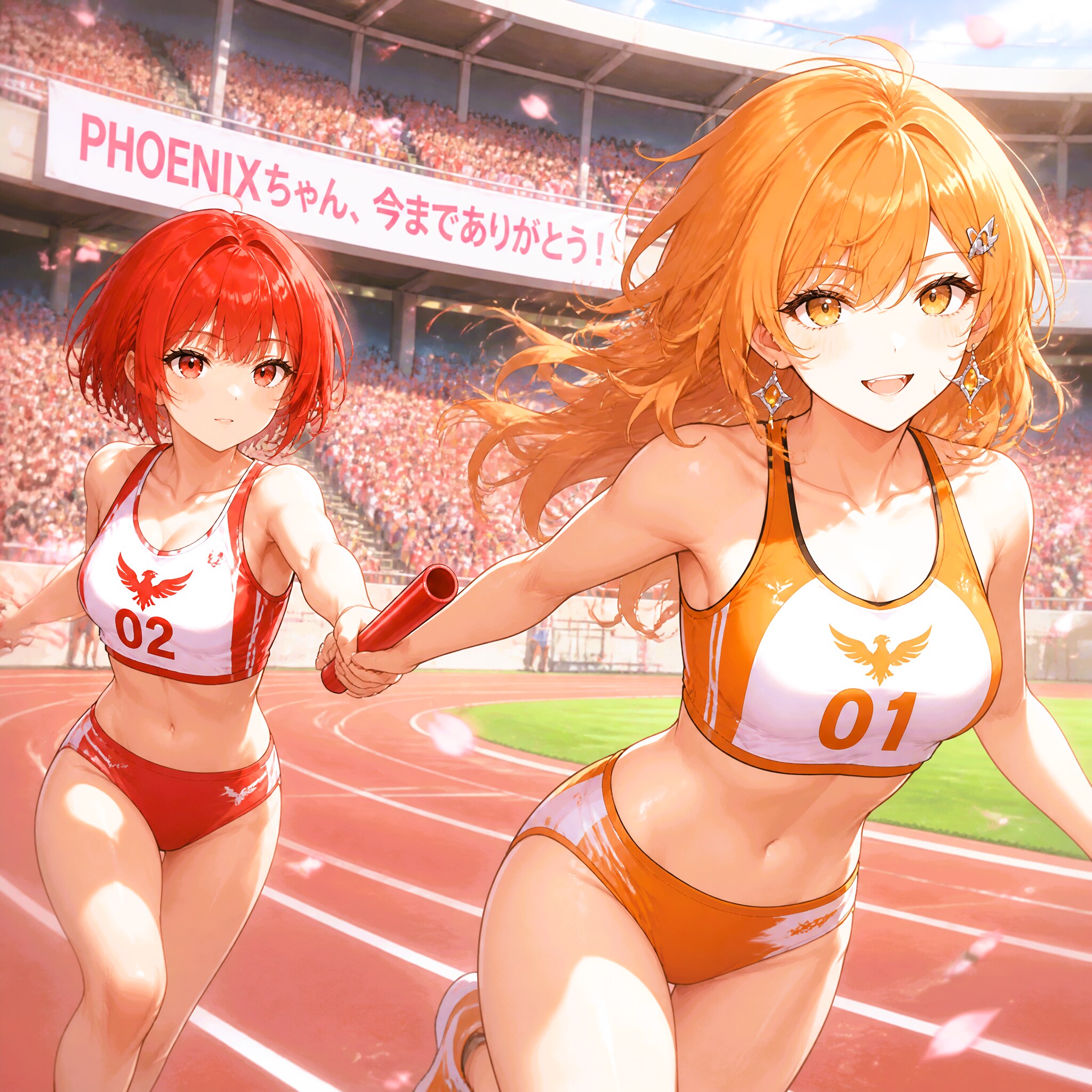 バトンタッチ