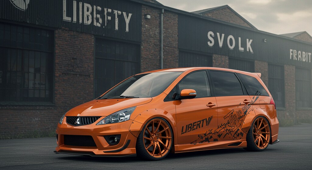 リバティーウォークシャリオグランディスのドリ車