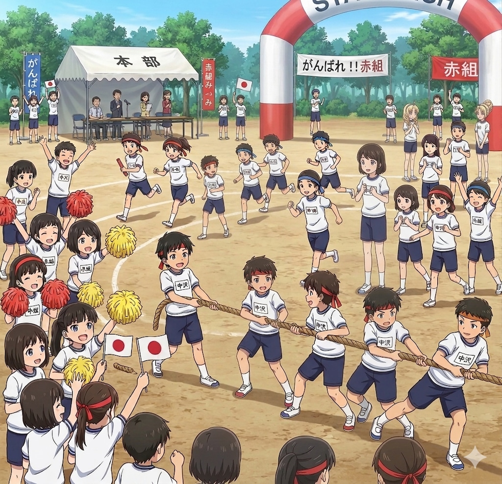 春の運動会