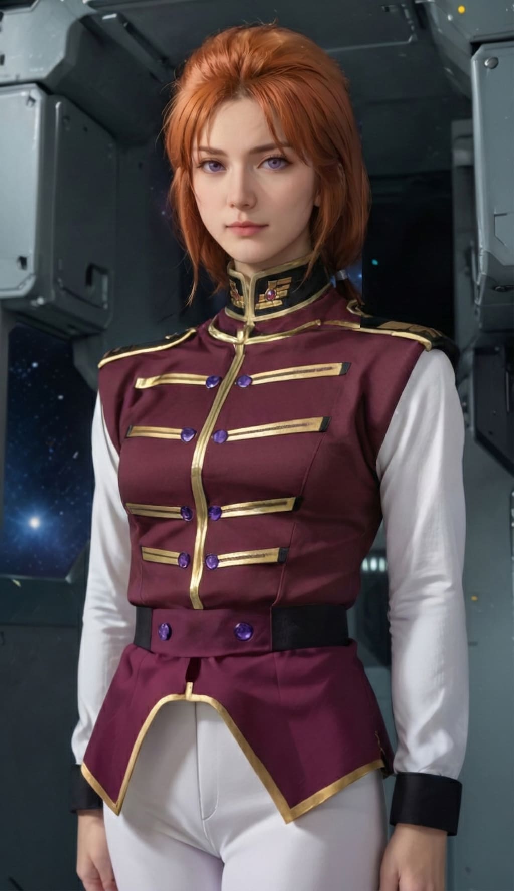 実写風 : マリーダ・クルス@機動戦士ガンダムUC[ユニコーン]