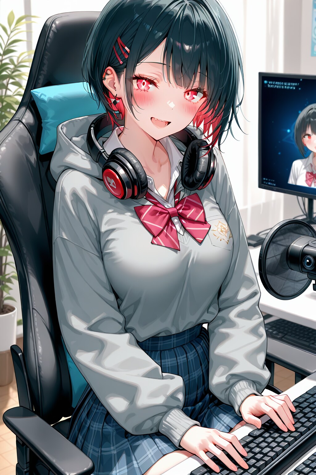 声がかわいい？あはは…ありがとう…