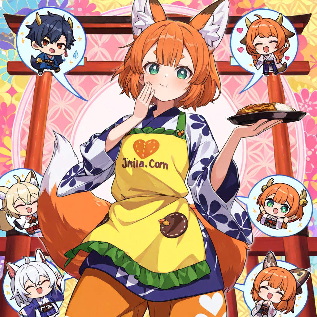 横にして食べてくれコーンチャレンジ