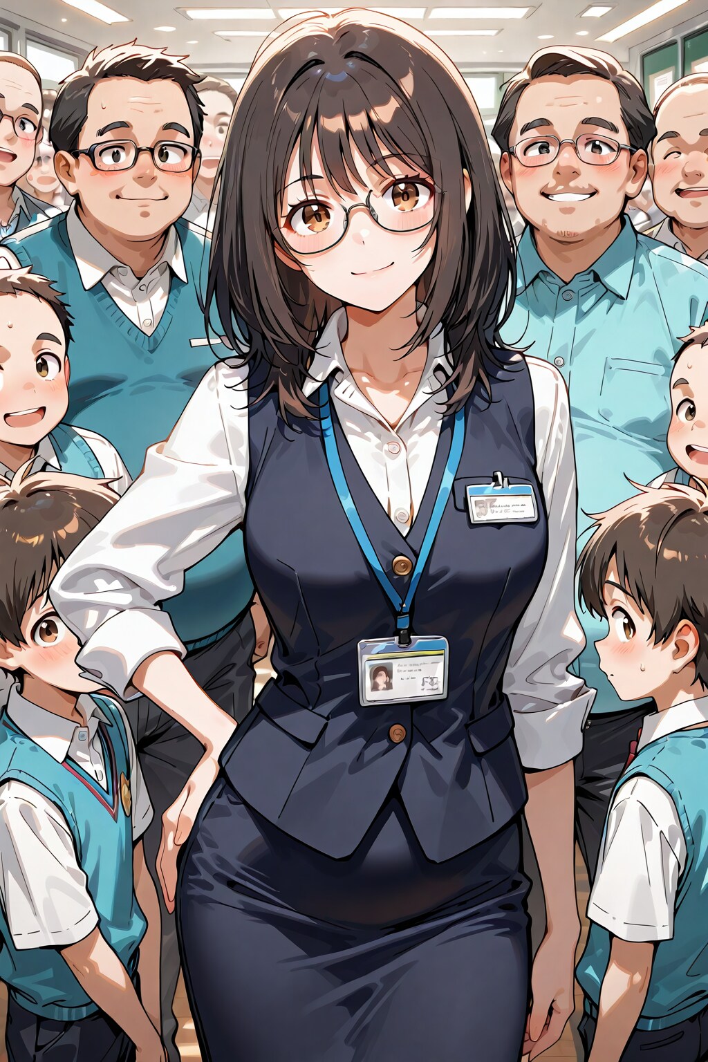 制服ＯＬ | の人気AIイラスト・グラビア