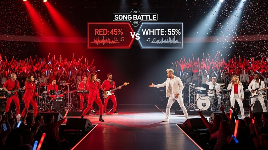 紅白歌合戦(笑)