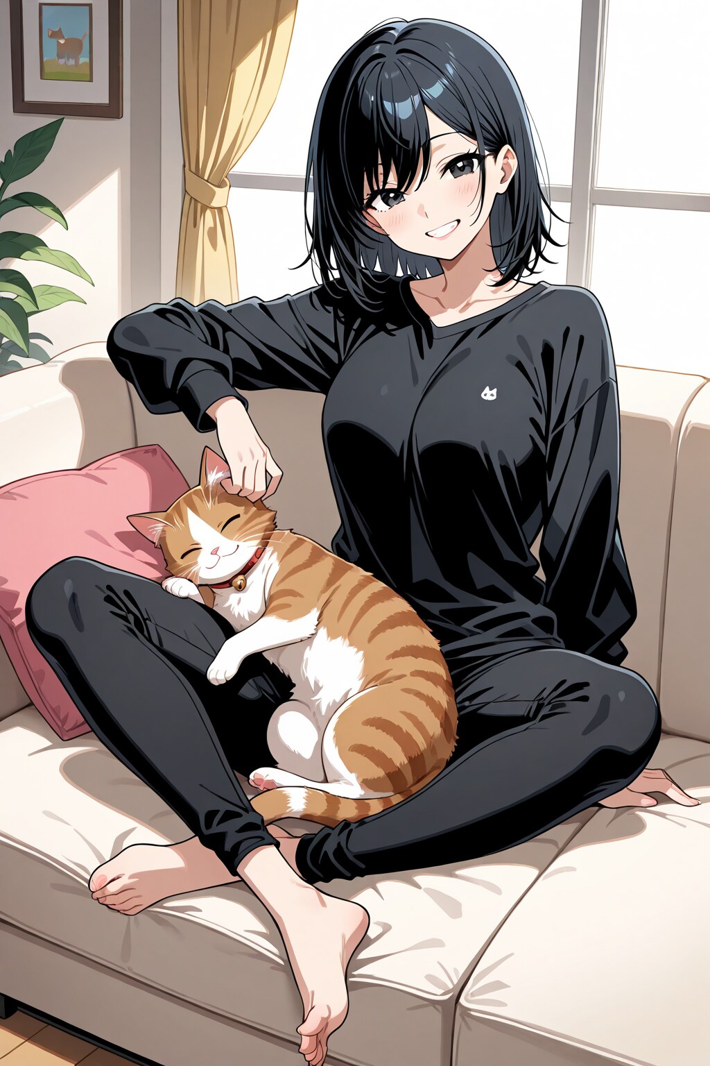 女の子とにゃんこ　その２