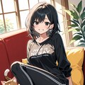 女の子とにゃんこ　その２ 2枚目