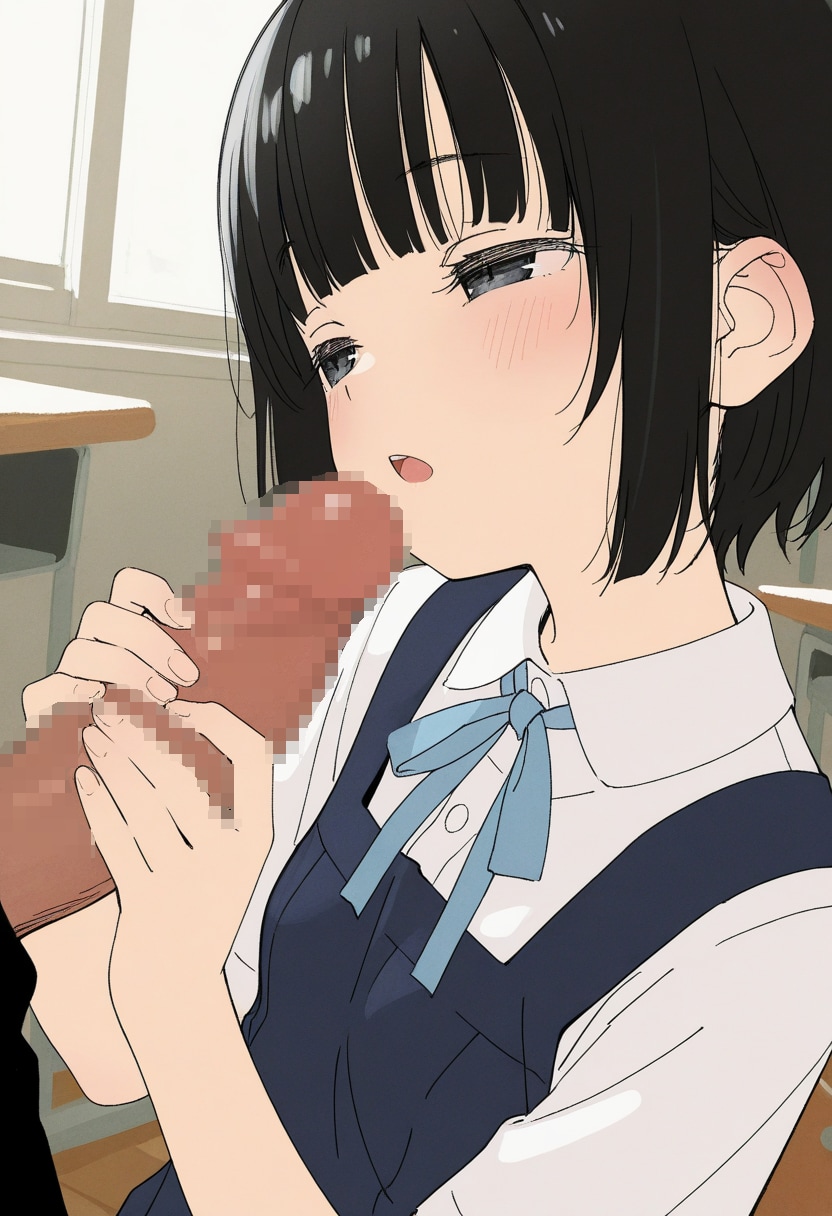 手コキしてくれる145cm子ちゃん