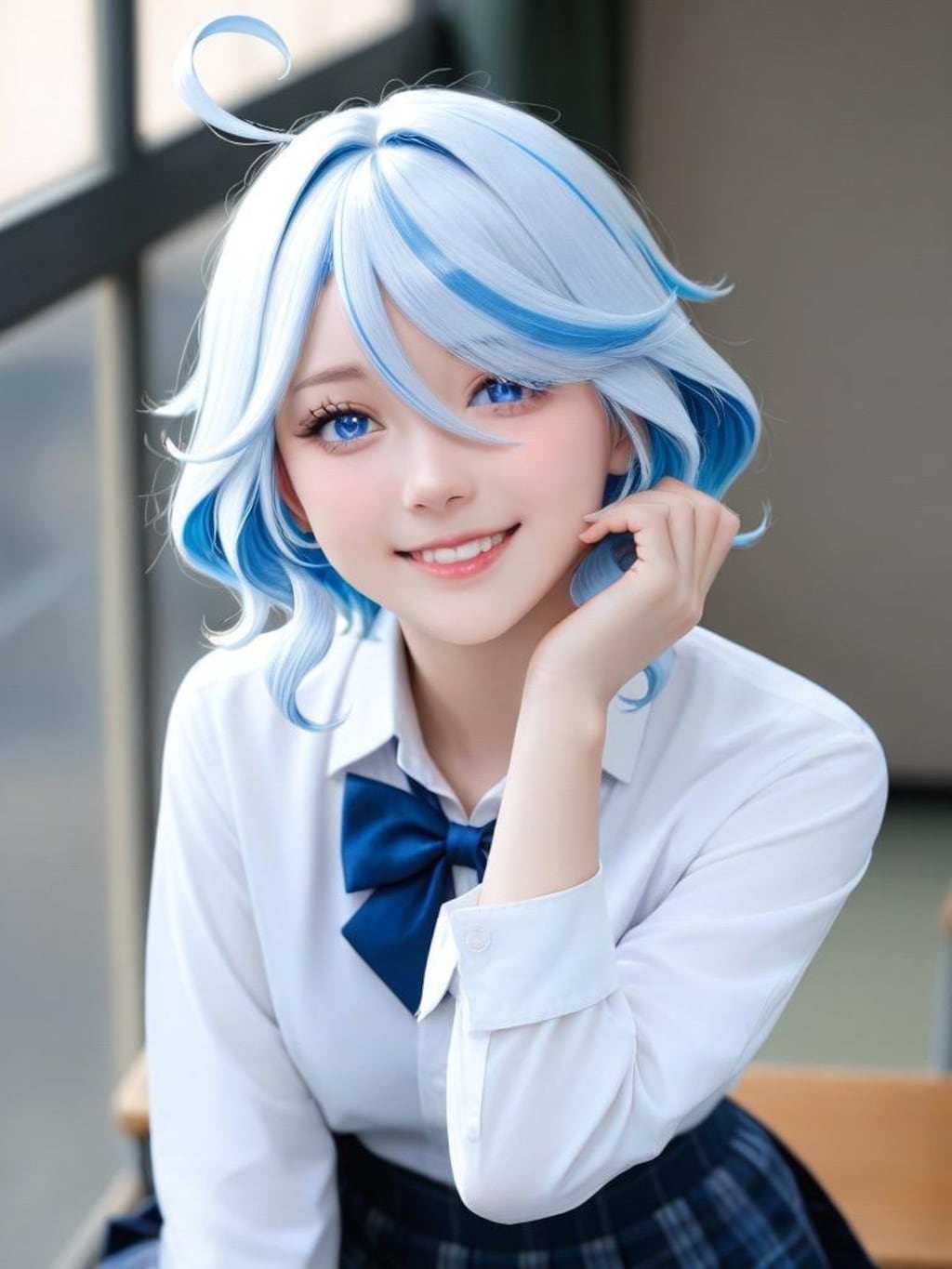 (原神)フリーナ、ナヒーダ(実写)