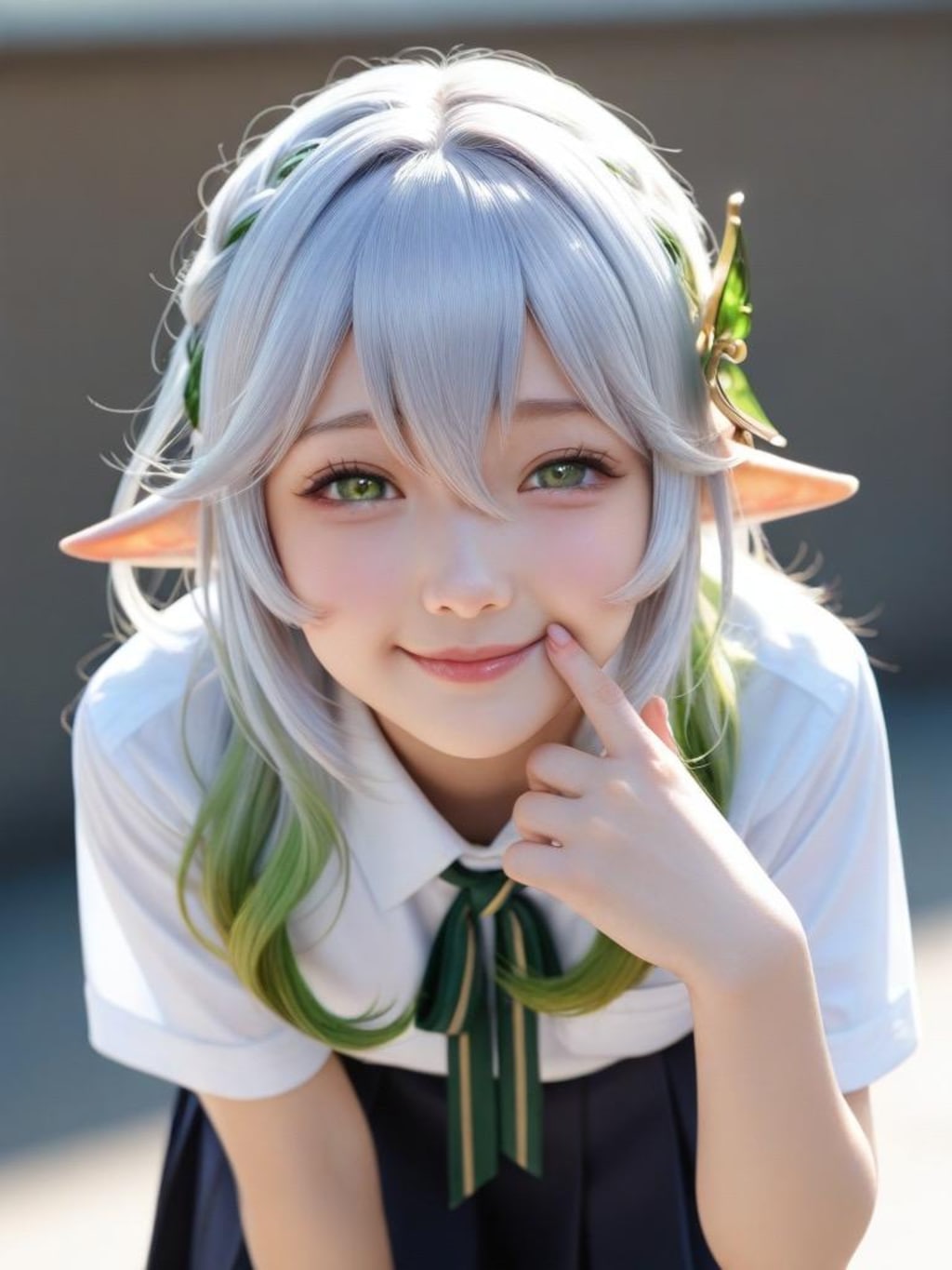 (原神)フリーナ、ナヒーダ(実写)