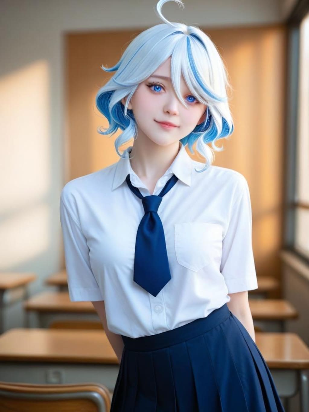 (原神)フリーナ、ナヒーダ(実写)