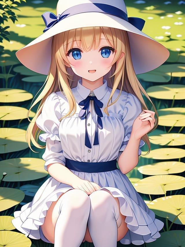蓮の上で
