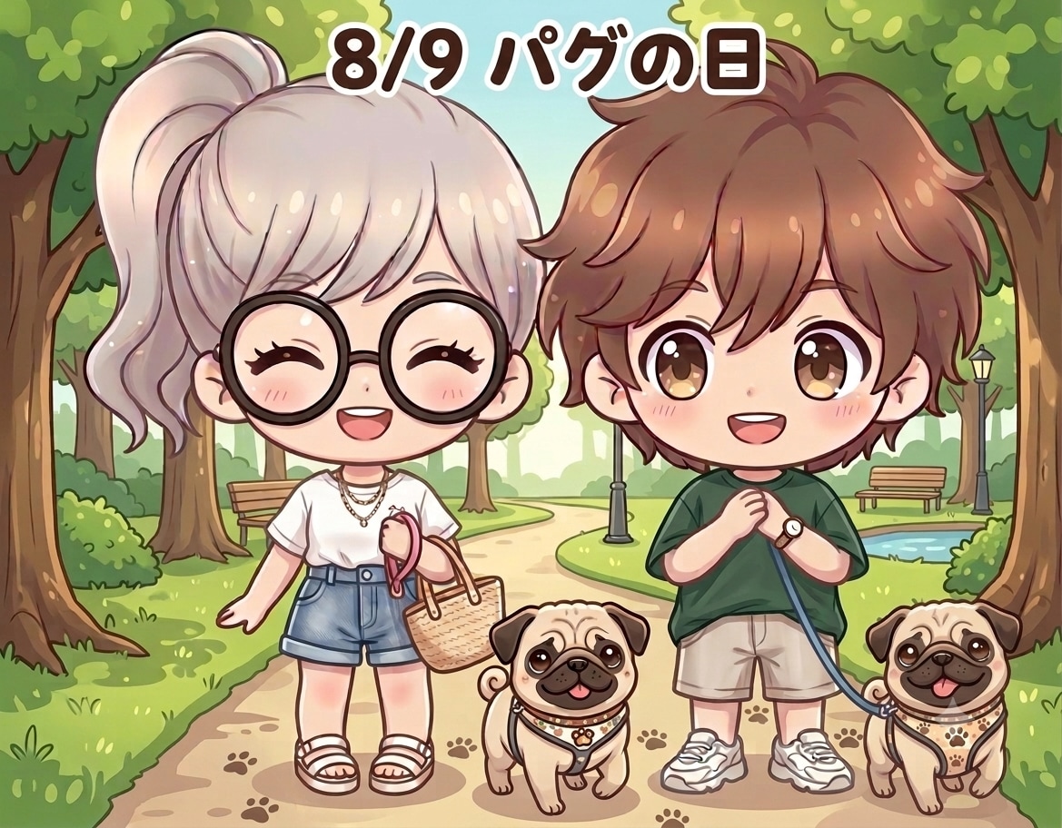 今日は「パグの日」