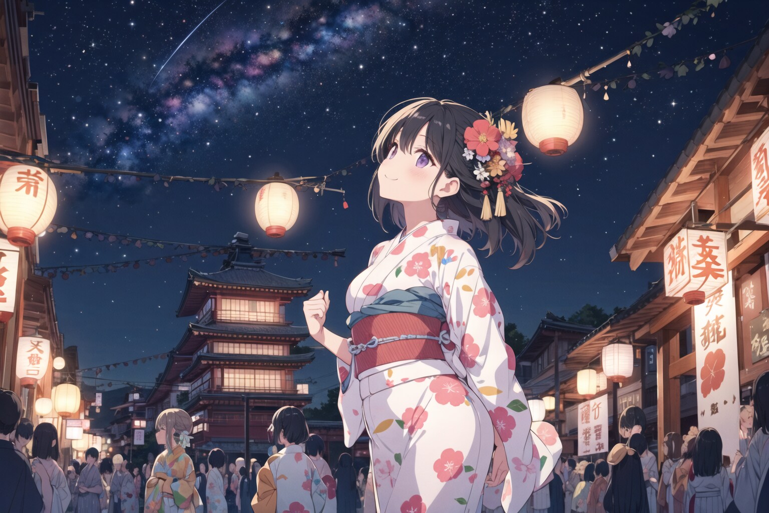 お祭り | の人気AIイラスト・グラビア