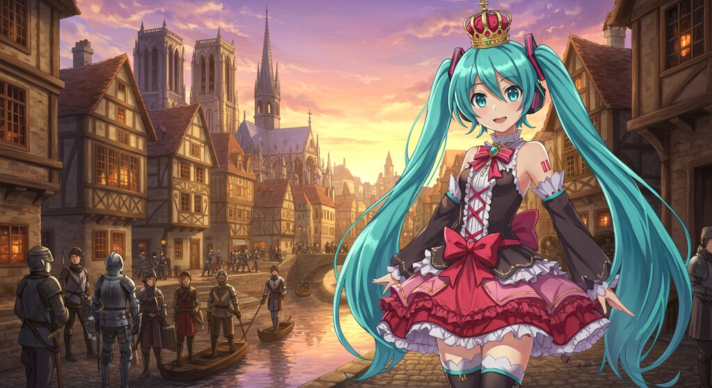 初音ミクと中世ヨーロッパ