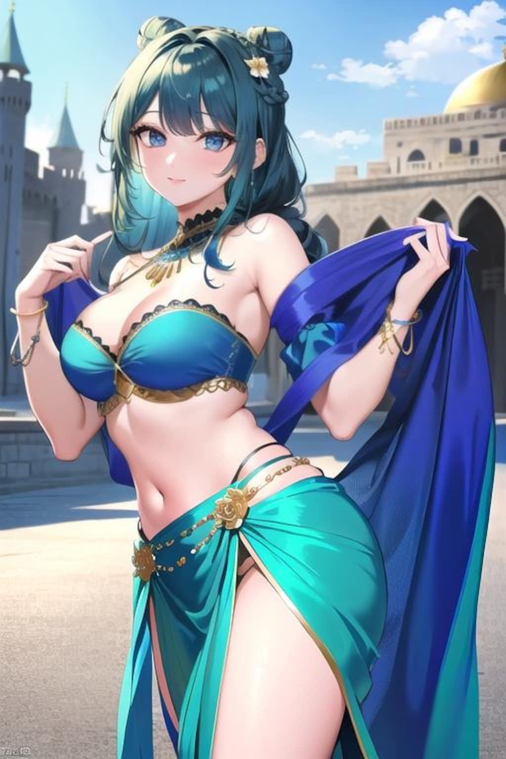 魅惑の緑髪ダンサー