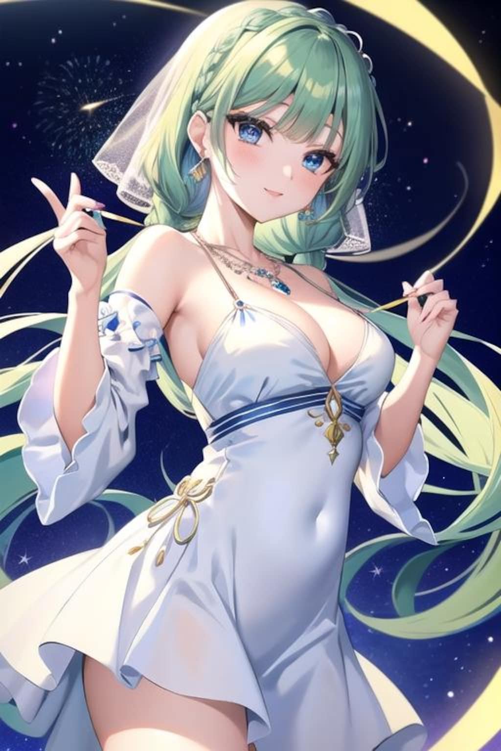 魅惑の緑髪ダンサー