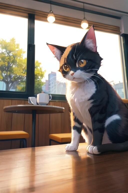 猫 | の人気AIイラスト・グラビア