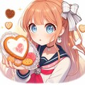 ホワイトデーの女の子とクッキー♥その1(12枚) 3枚目