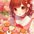 ホワイトデーの女の子とクッキー♥その1(12枚) 7枚目