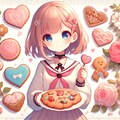 ホワイトデーの女の子とクッキー♥その1(12枚) 8枚目