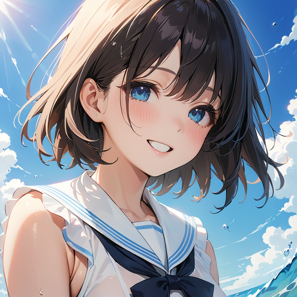 夏の少女(EMERALDテスト）
