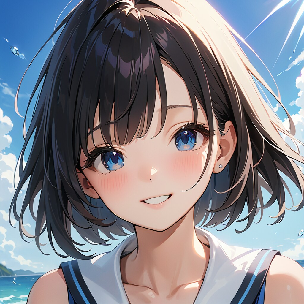 夏の少女(EMERALDテスト）