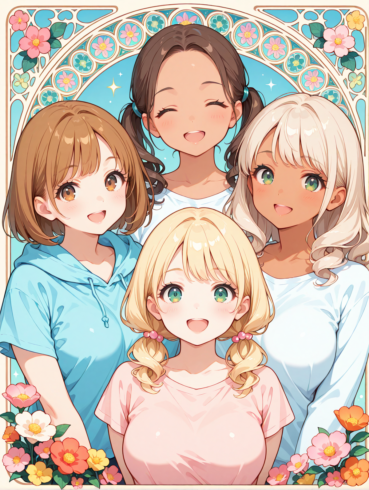 ギャール・ヌーボー | の人気AIイラスト・グラビア