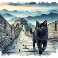 黒猫、中国に行く 6枚目