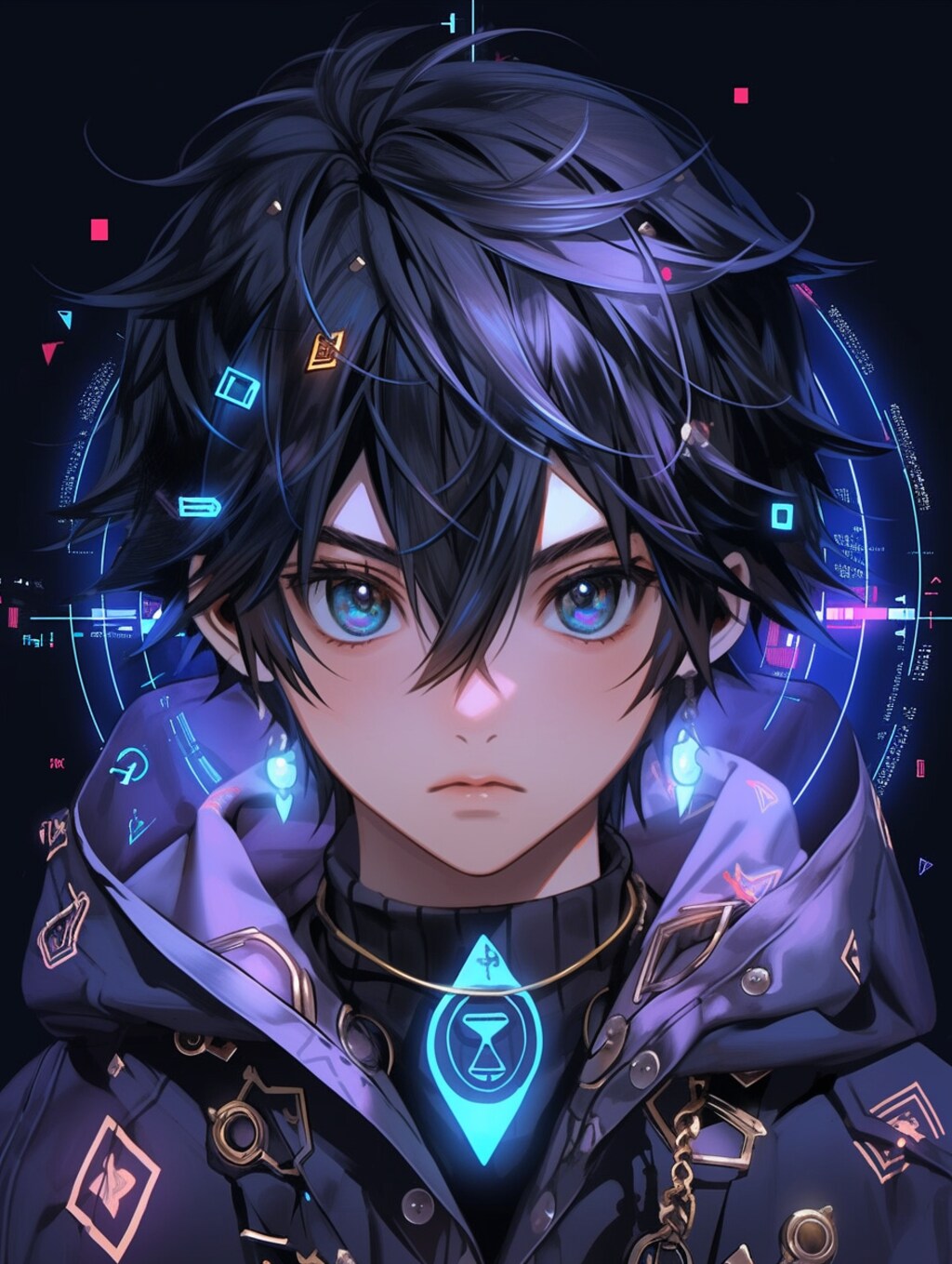 サイバーパンク魔法少年？