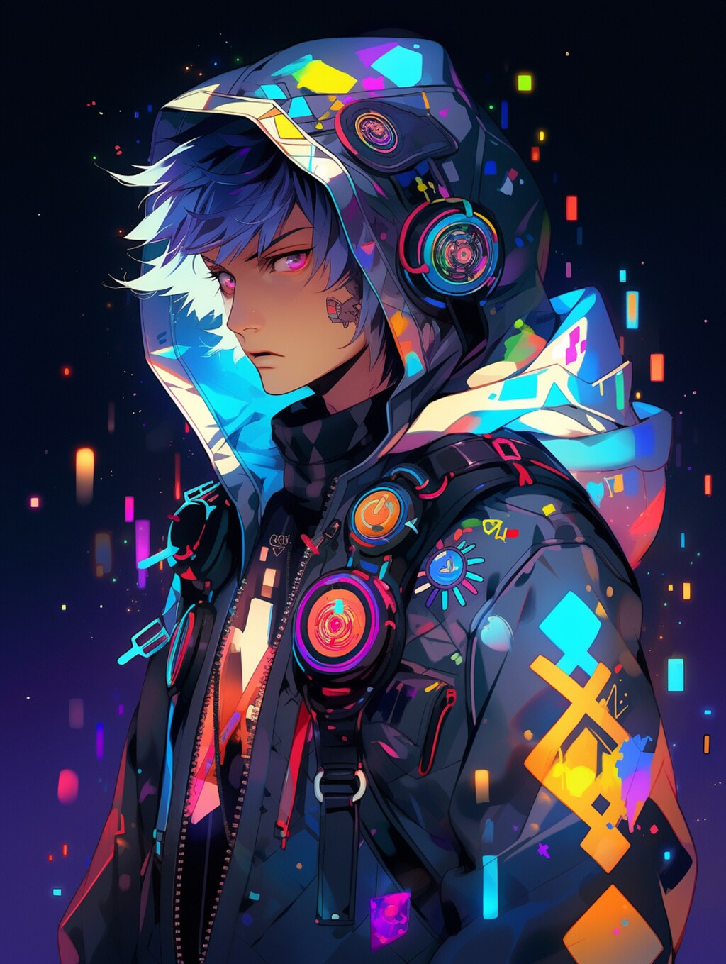 サイバーパンク魔法少年？