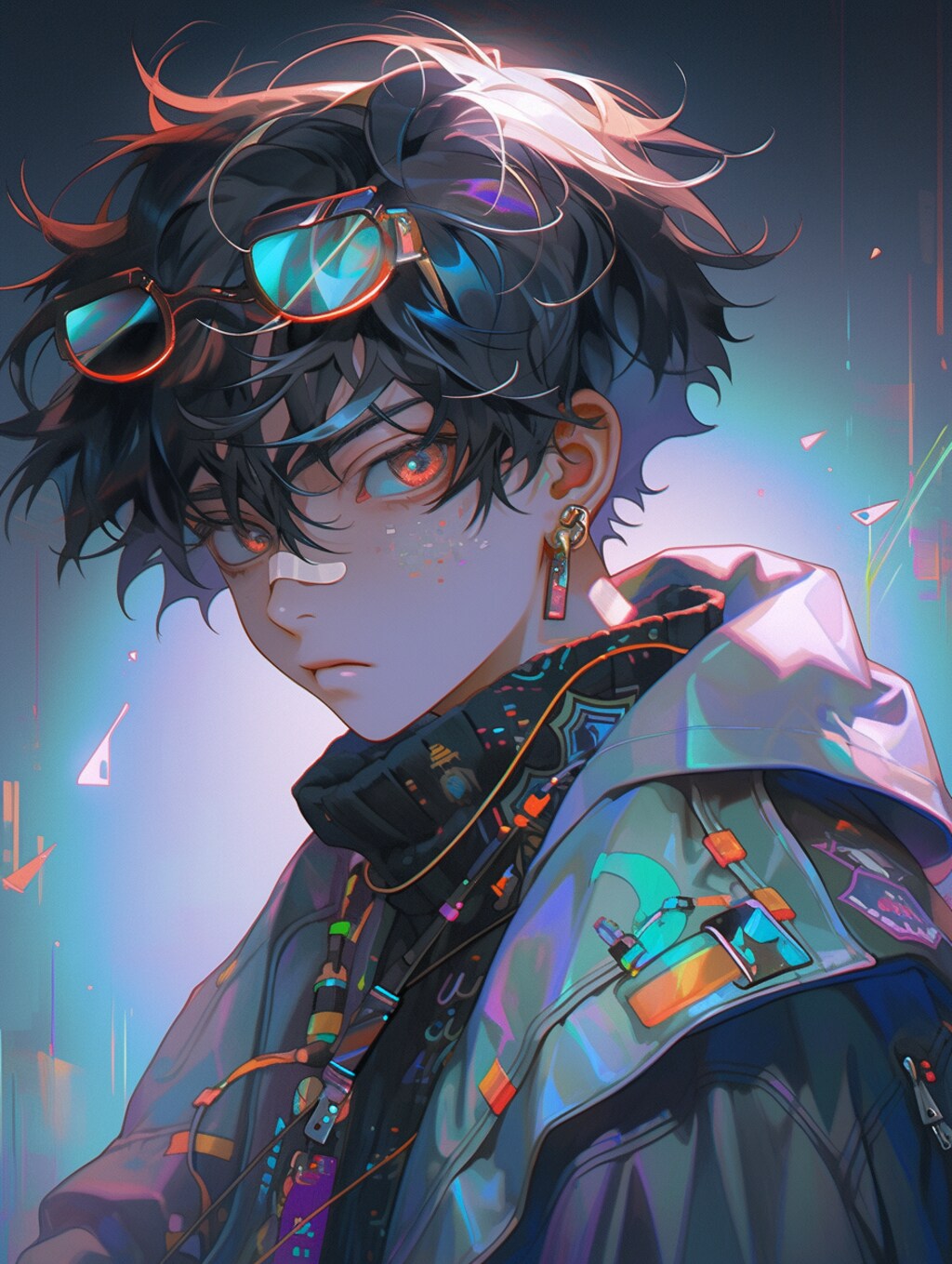 サイバーパンク魔法少年？
