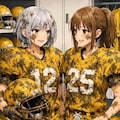 🏈泥まみれの女子アメフト 162 4枚目