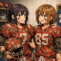 🏈泥まみれの女子アメフト 162 6枚目